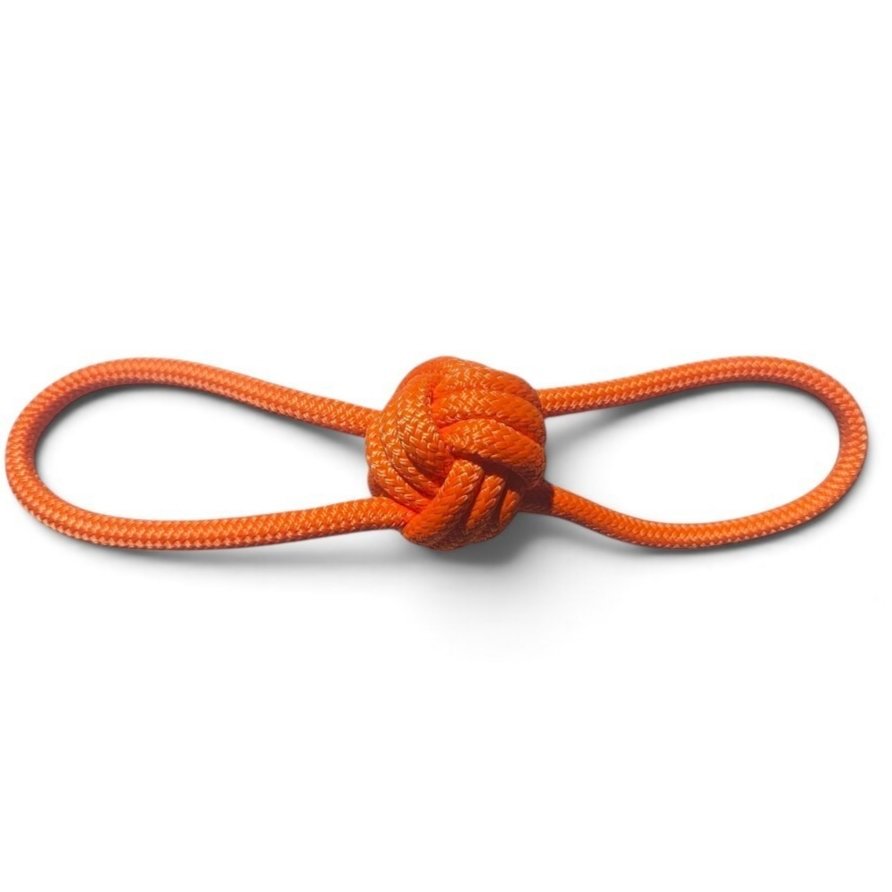 Jouet résistant Pako, en corde, Orange